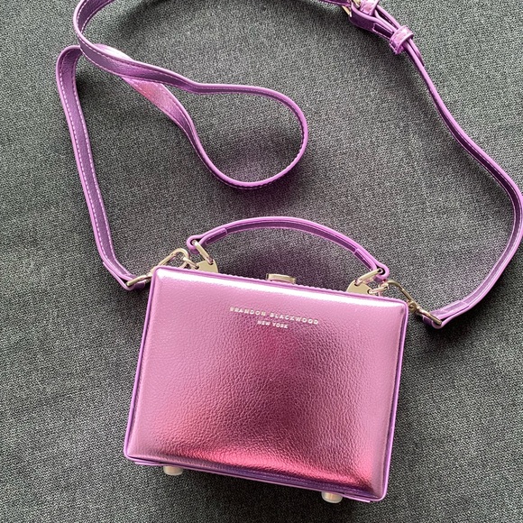 Brandon Blackwood Mini Kendrick Trunk Crossbody - Picture 1 of 6